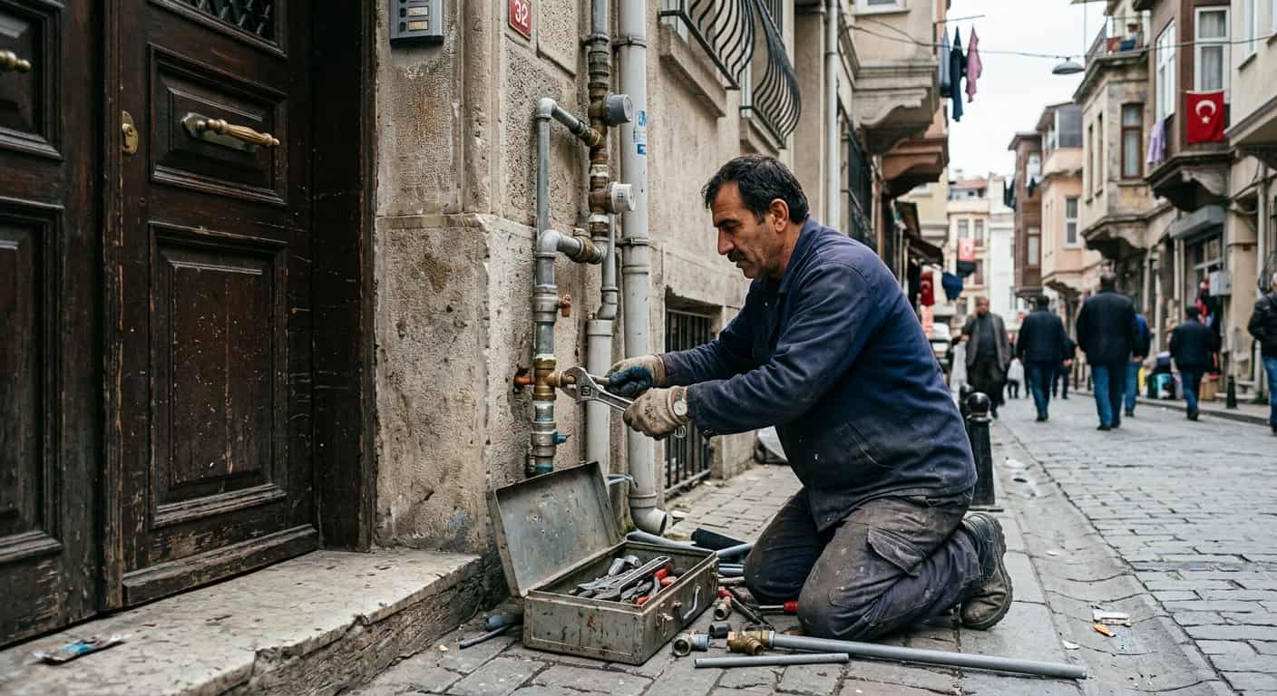 Akyaka - Su Tesisatı Arızasında İlk Kontrol